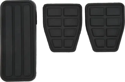 Immagine prodotto di 3pcs frizione freno acceleratore pedale kit gomma nero flessibile usura - visibile sostituzione per T4 Transporter 1990-2003