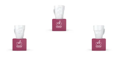 Produktbild von Fiftyeight Henkelbecher-Set 3-tlg.  350 ml Nr 014 weiß Kaffeebecher Mug