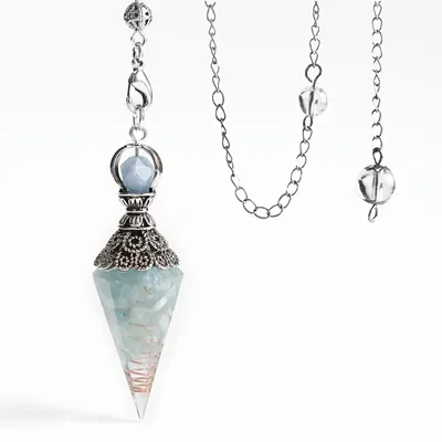 Productafbeelding van Solidchoice - Natuurlijke Amethist Kristal Pendulum voor Healing