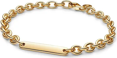 Produktbild von PANDORA Damen Gliederarmband Moments, IP Gold