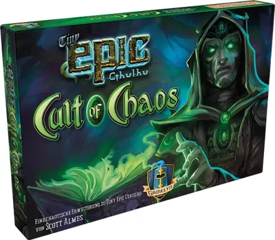 Zdjęcie produktu dla Tiny Epic Cthulhu – Kult Chaosu (wersja niemiecka)