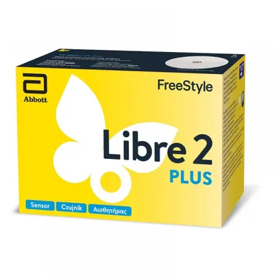 Obrázok produktu pre Abbott Freestyle Libre 2 Plus Senzor na monitorovanie glukózy s Bluetooth