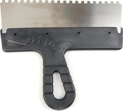 Produktbild von Zahnspachtel 250 mm Kleberspachtel Fliesenleger Spachtel 6 x 6 mm Rostfrei