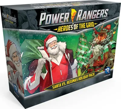 Zdjęcie produktu dla Power Rangers: Heroes of the Grid - Santa vs Heximas Holiday Pack - Brettspiel Zubehör - ENG Edition
