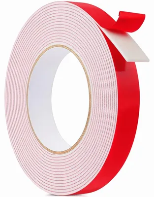 Produktbild von Starkes doppelseitiges Schaumstoff-Montageband 5m x 20mm Wasserdicht