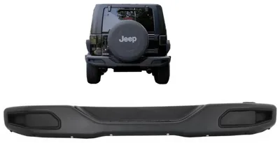 Imagen del producto de Parachoques delantero tipo "Heck" para Jeep Wrangler Rubicon JK, modelos 2007-2017, estilo "Hard Rock" conmemorativo del 10º aniversario.