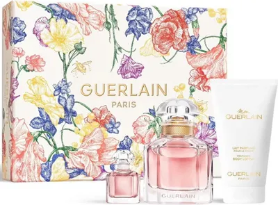 Produktbild von Guerlain Mon 50ml Eau de Parfum + 5ml Eau de Parfum + 75ml Body Lotion