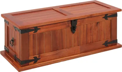 Obrázek produktu pro Úložná truhla 60 x 25 x 22 cm Akátové masivní dřevo