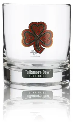 Produktbild von Tullamore Dew Glas 0,29l Irish Whisky Tumbler Gläser Sammlerglas Kleeblatt