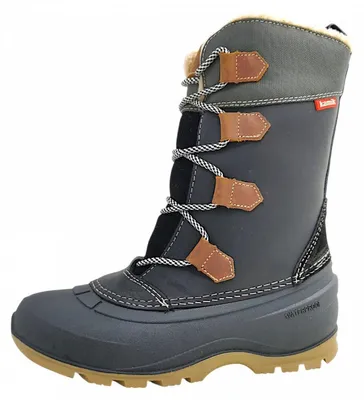 Image de Chaussures d'hiver Kamik Snowgem pour femmes, doublées, couleur marron, modèle de loisirs