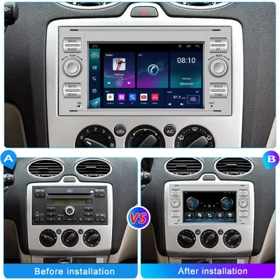 Image de Autoradio DAB/AHD - Système Android 14 - Écran tactile de 9 pouces