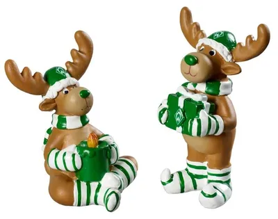 Produktbild von SV Werder Bremen Weihnachts-Elche 2er-Set