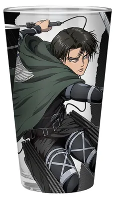 Produktbild von ATTACK ON TITAN - Large Glass - 400ml - Levi S4