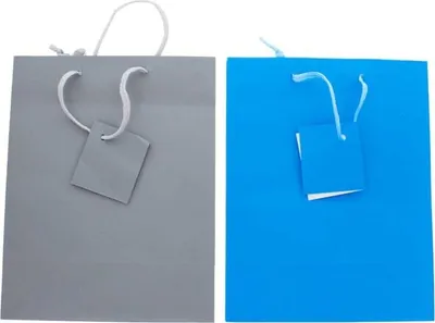 Produktbild von Geschenktasche Uni - ca. 17,5 x 9,5 x 22,5 cm - 1 Stück