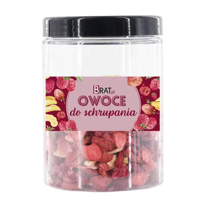 Immagine prodotto di Frutta da sgranocchiare - mix di frutta liofilizzata 60g Brat.pl