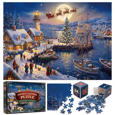 Produktbild von Adventskalender-Puzzle 2026 mit 1008 Teilen