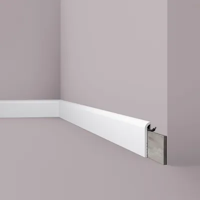 Image de NMC CF1 WALLSTYL Moulure couvrante Moulure décorative Plinthe Moulure décorative 2 m