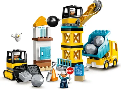Immagine prodotto di LEGO® 10932 LEGO® Duplo 10932 Baustelle mit Abrissbirne Bausatz