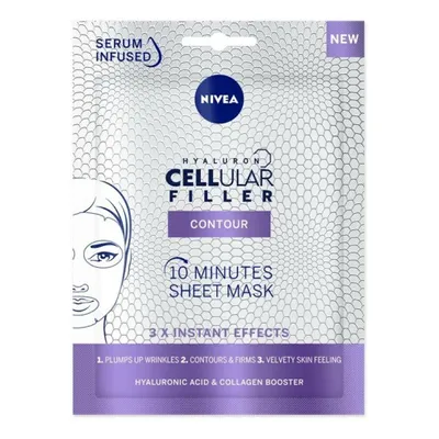 Produktbild von NIVEA 9005800315478, Feuchtigkeitsspendende Maske, Frauen, Reife Haut, Jeder Hauttyp, Anti-Aging, Kräftigend, Feuchtigkeitsspendend, Blätter, 1 Stück(e)