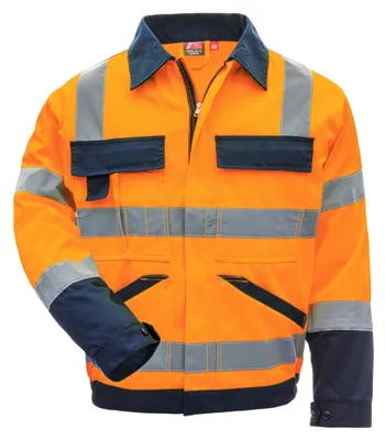 Produktbild von NITRAS Warnschutzjacke MOTION TEX VIZ Gr. 66 orange