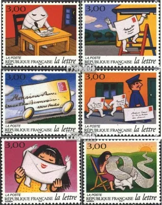 Produktbild von Briefmarken Frankreich 1997 Mi 3203-3208 (kompl.Ausg.) postfrisch Brief