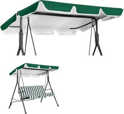 Produktbild von Wasserdichtes Dach 210x145cm Grün UV-Schutz