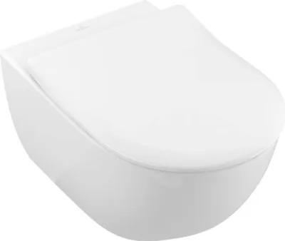 Produktbild von Villeroy & Boch Subway 2.0 Directflush Combi-Pack Tiefspülklosett + Slim Seat weiß, 1 Stk.