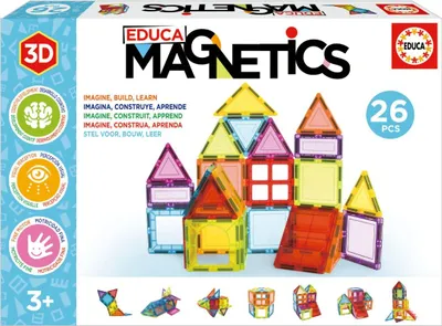 Image de Jeu Educa Magnetics 26 Pièces