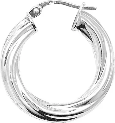 Image de Boucles d'Oreilles Femme Argent fin 925 - 15mm; TRS11520MM15