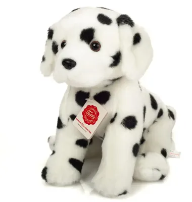 Immagine prodotto di Teddy Hermann Dalmatiner sitzend, Kuscheltier, Stofftier, Plüschtier, 27 cm, 919940