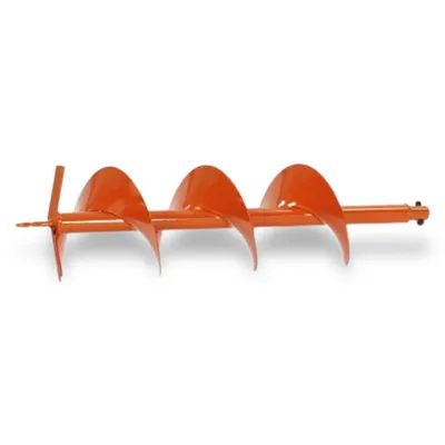 Produktbild von Erdbohrer-Aufsatz 250 mm Durchmesser, hochfester Stahl, 760 mm Bohrtiefe, für 20 mm Schaftaufnahme, präzise Stechspitze