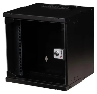 Obrázek produktu pro Equip EWM-06-3030-B, Nástěnný regál, 6U, 4,58 kg, Černá