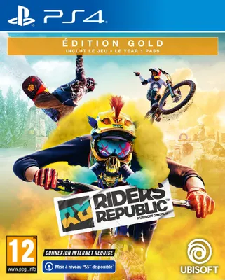 Produktbild von Ubisoft Riders Republic - Gold Edition, PlayStation 4, RP (Rating Pending), Physische Medien
