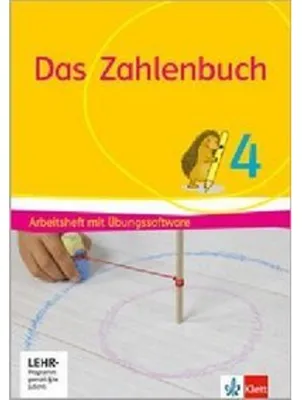 Produktbild von Das Zahlenbuch 4. Arbeitsheft mit Übungssoftware Klasse 4