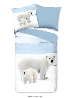 Produktbild von Duvet cover Good Morning 135x200 + 1* 80x80 cm - polar bears
