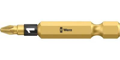 Produktbild von Wera 05059900001, 1 Stück(e), Pozidriv, PZ 1, 50 mm, 10 g, 25,4 / 4 mm (1 / 4")