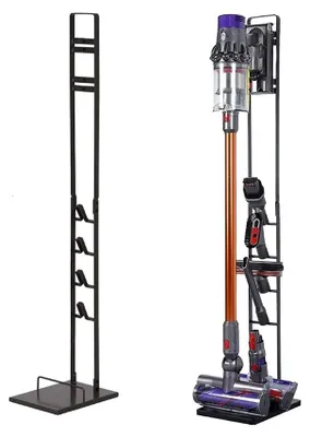 Metall-Standfuß für Dyson Akku-Staubsauger V6–V15, schwarz