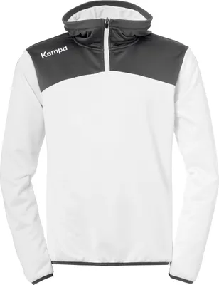 Produktbild von Kempa Emotion 2.0 Quarter Zip Hoody weiß/anthrazit 128