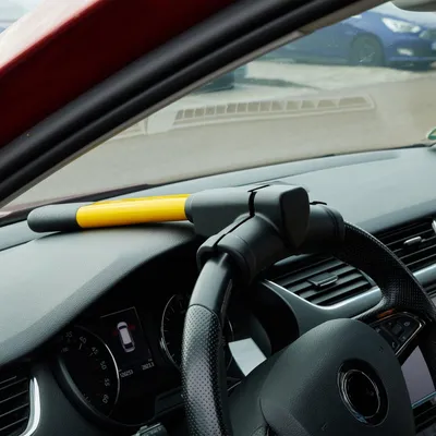 Immagine prodotto di Bloccasterzo universale per auto - Dispositivo antifurto