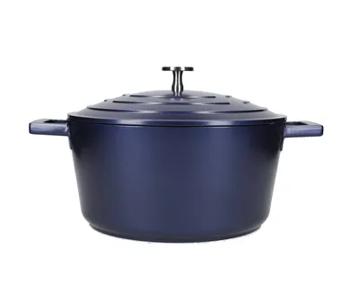 Obrázok produktu pre Panvica, 24 cm, 4 l, liaty hliník, modrá metalíza - MasterClass