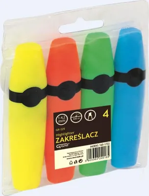 Immagine prodotto di Evidenziatore GR-225 4 colori