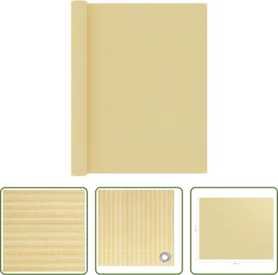 Image de The Living Store Tapis de tente 250x300 cm Beige