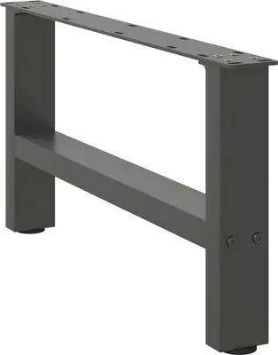 Obrázek produktu pro Nohy konferenčního stolku antracitové 2 ks 60 x (30-31) cm ocelové