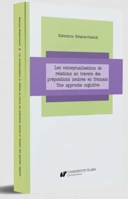Productafbeelding van Les conceptualisations de relations au travers... - Katarzyna Kwapisz-Osadnik