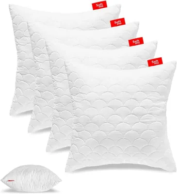 Produktbild von SOFTIMI | Antiallergisches Kissen 4er Set 60x60 cm | Hochwertiger Komfort für besseren Schlaf