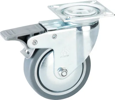 Obrázek produktu pro Nábytkové kolečko Tarrox Ø 100 mm, otočné s brzdou