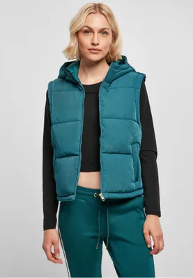 Immagine prodotto di Urban Classics - Gilet da donna in twill riciclato Jasper - S
