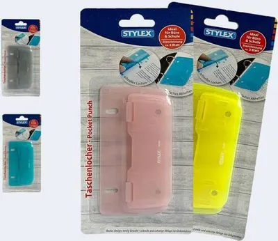 Produktbild von Taschenlocher 4-fach Blisterkarte