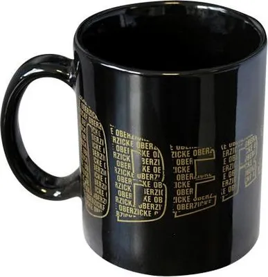 Produktbild von Tasse mit Print Oberzicke 57176 schwarz