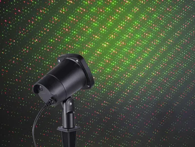 Immagine prodotto di Luce LED a innesto per esterni, laser, rosso-verde